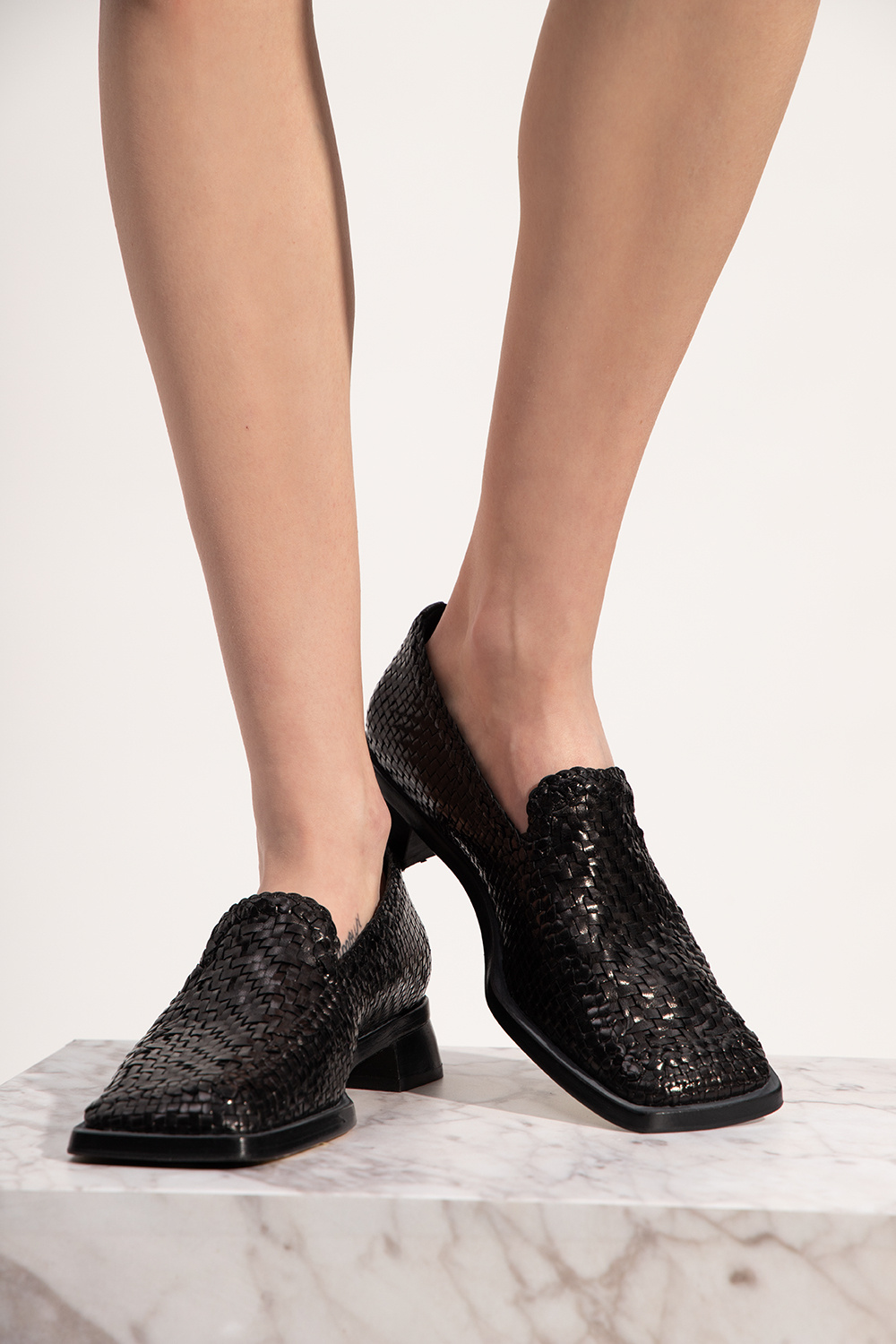 Miista ‘Marissa’ woven pumps